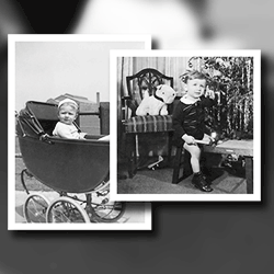 I went to Sebastian, told him what I wanted -- he did exactly what I wanted & more. 
Many of the photos were small, so he was able to enlarge & really pay attention to every detail, is also very gentle, mindful of fragile original photos