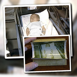 Restoration of an old Polaroid photo